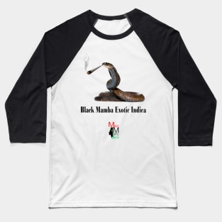 Black Mamba Premium Indica Baseball T-Shirt